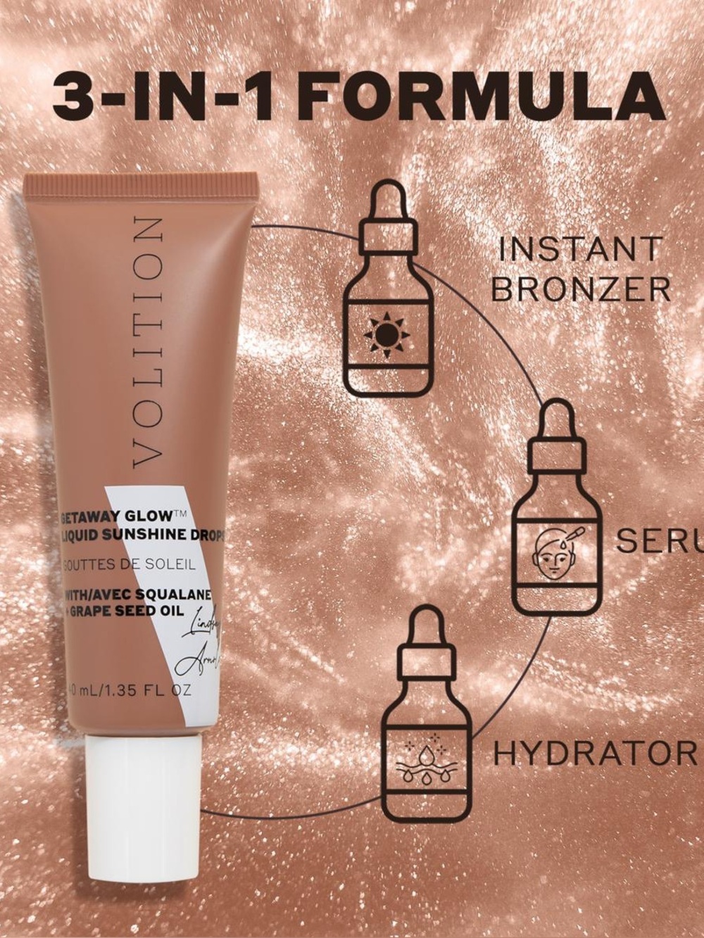 NEW VOLITION Getaway Glow Liquid Sunshine Drops